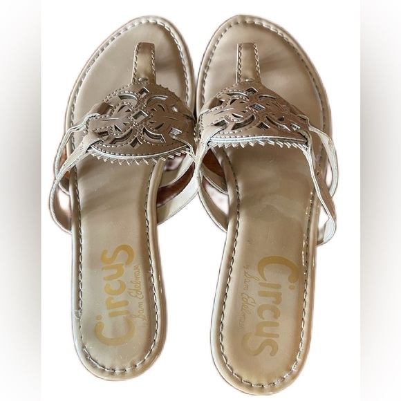 Circus by Sam Edelman Size 8.5 Light Tan Thong Sandals - Picture 5 of 7